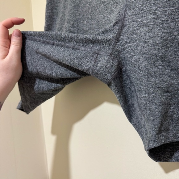 Women’s Zobha Brand Grey Salt and Pepper Gym Workout Athletic Shorts Size XXL - Picture 6 of 13